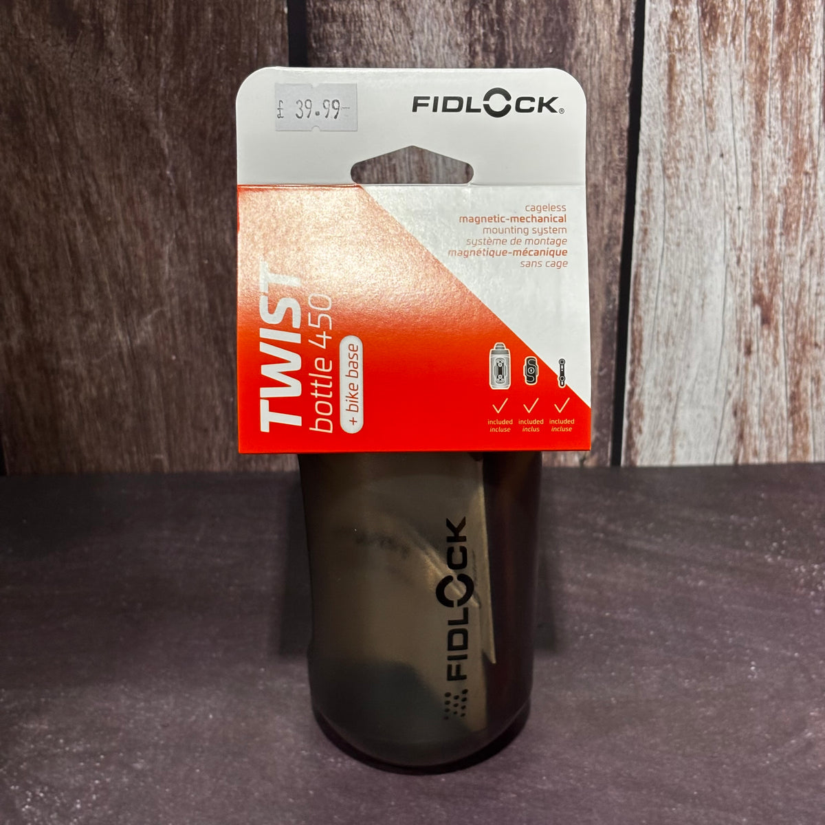 FIDLOCK - TWIST BOTTLE 450 + Bike Base
