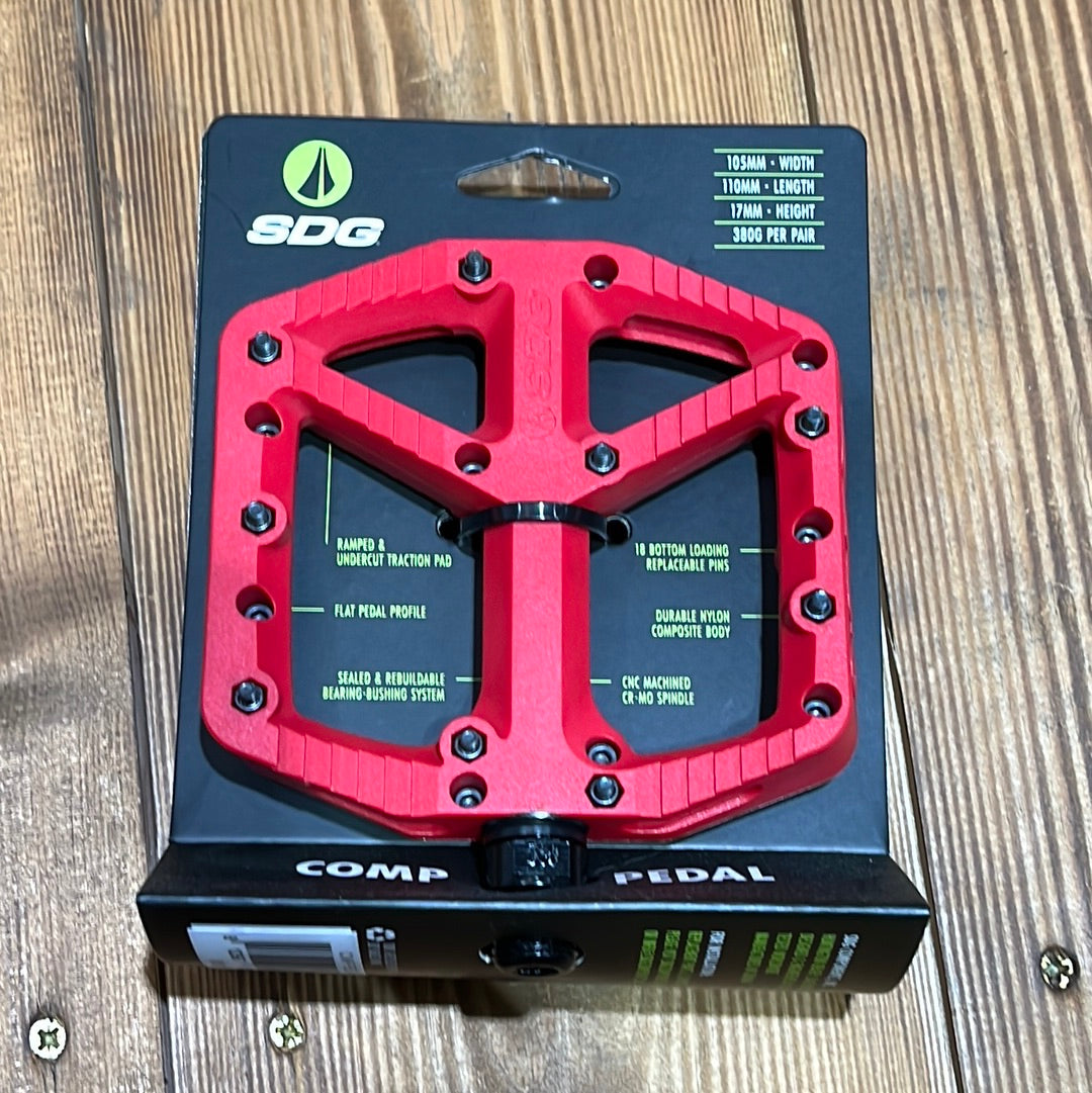 SDG - Comp Pedals (RED)